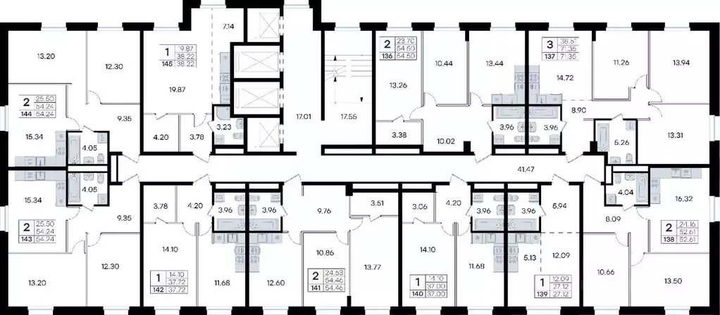 2-к кв. Приморский край, Владивосток ул. Тухачевского, 80 (54.46 м) - Фото 2