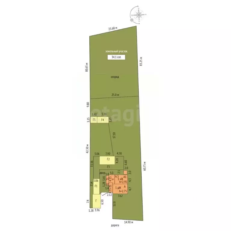 Дом в Башкортостан, Стерлитамакский район, Красноярский сельсовет, с. ... - Фото 2