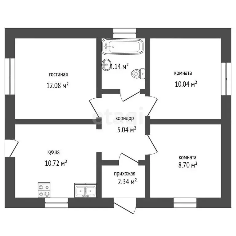 Дом в Севастополь, Балаклавский муниципальный округ, село Штурмовое, ... - Фото 1