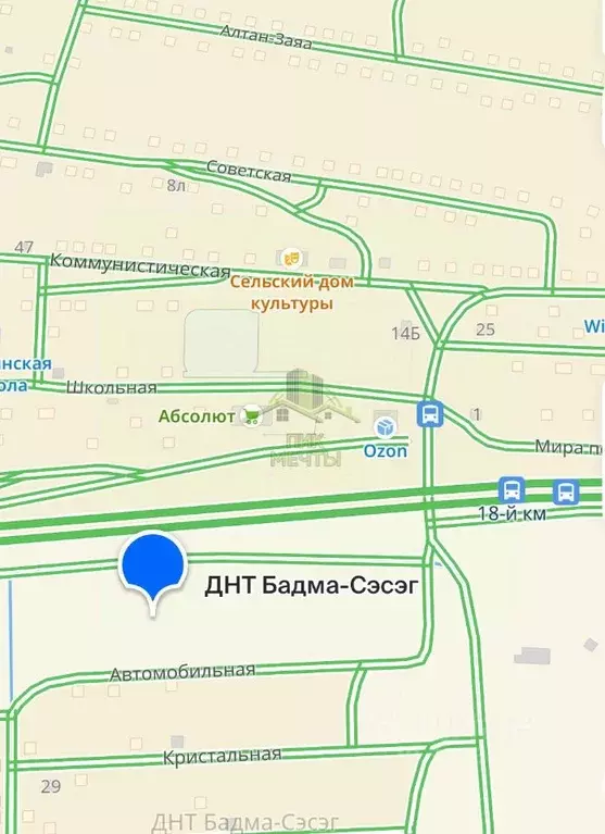 Участок в Бурятия, Иволгинский район, Нижнеиволгинское с/пос, Лотос ... - Фото 2