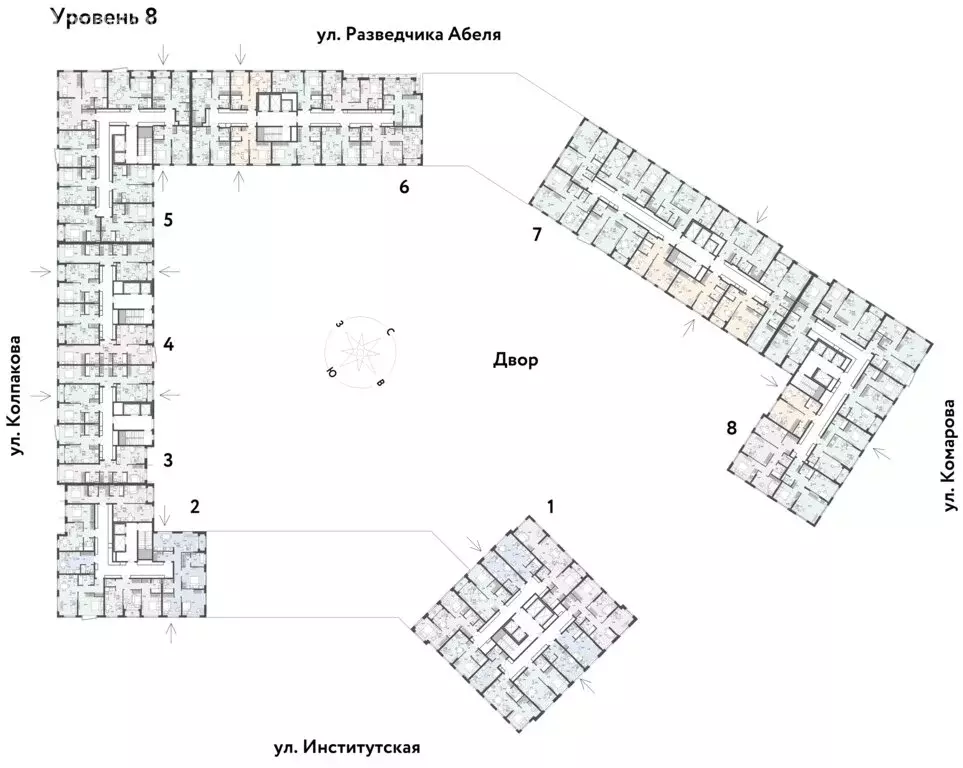 3-комнатная квартира: Мытищи, ЖК Страна.Парковая (52.83 м) - Фото 1