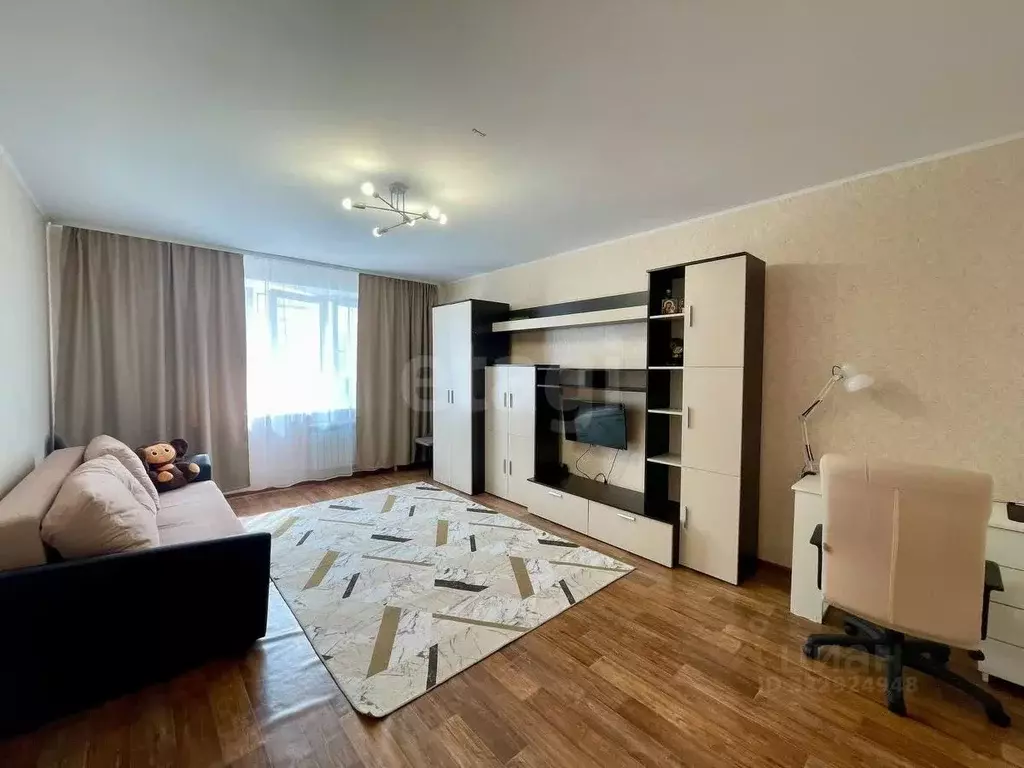 1-к кв. Тюменская область, Тюмень ул. Андрея Бушуева, 4 (42.7 м) - Фото 2