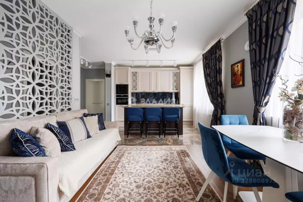 2-к кв. Санкт-Петербург Смоленская ул., 14 (90.0 м) - Фото 1