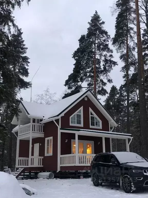 Дом в Ленинградская область, Выборгский район, Полянское с/пос, пос. ... - Фото 1