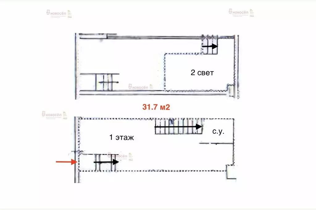 Торговая площадь (31.7 м) - Фото 1