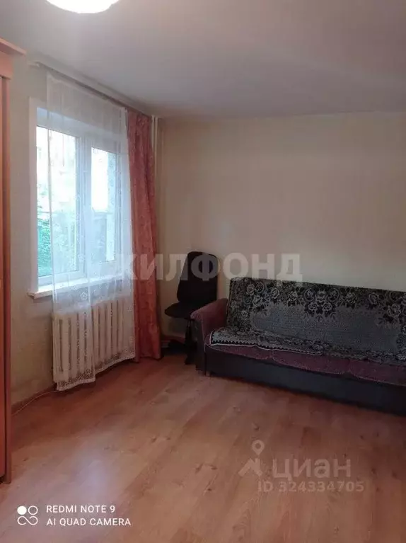 1-к кв. Новосибирская область, Новосибирск ул. Ольги Жилиной, 92А ... - Фото 1