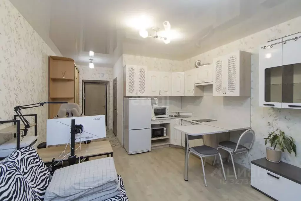 Студия Тюменская область, Тюмень Полевая ул., 109к1 (25.4 м) - Фото 1