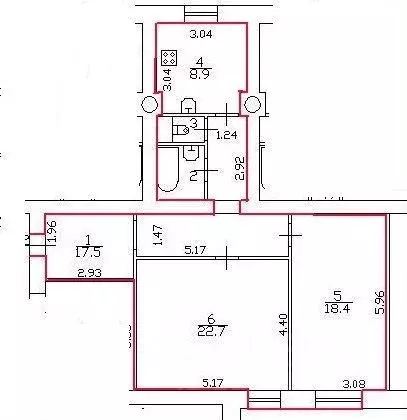2-к кв. Санкт-Петербург Московский просп., 75 (71.9 м) - Фото 0