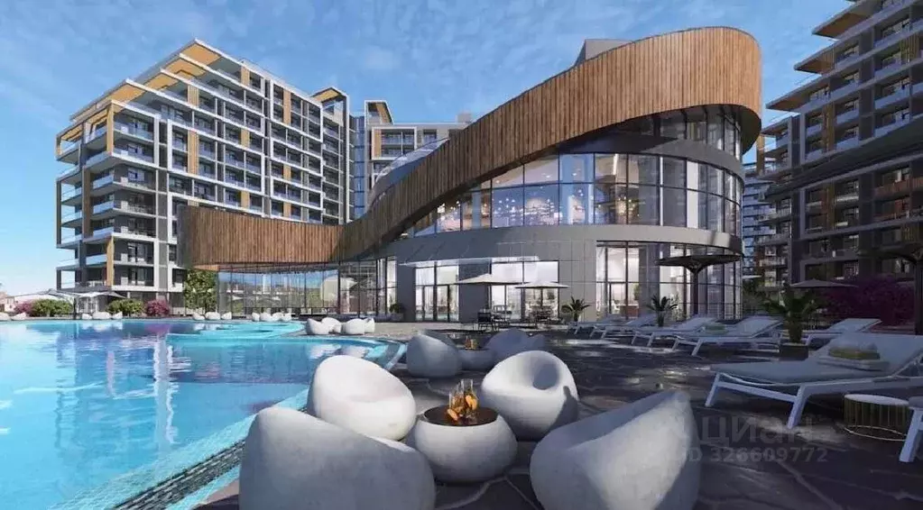 Студия Краснодарский край, Сочи Мамайка мкр, ул. Крымская, 44с1 (23.7 ... - Фото 2