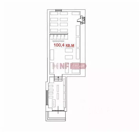 Торговая площадь в Москва Краснодарская ул., 57К3 (100 м) - Фото 1