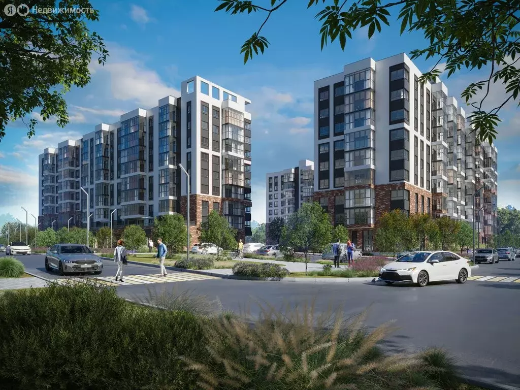 Квартира-студия: деревня Кондратово, улица Улановой, 6 (43.8 м) - Фото 1