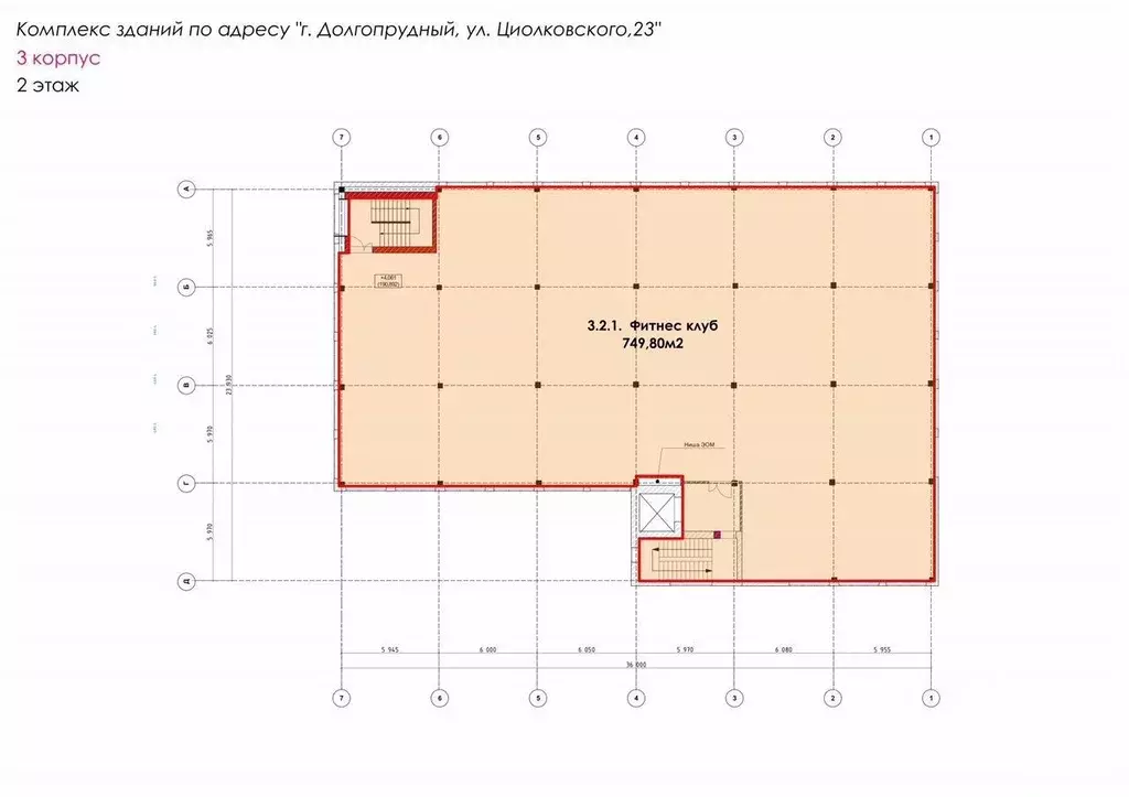 Помещение свободного назначения в Московская область, Долгопрудный ул. ... - Фото 1