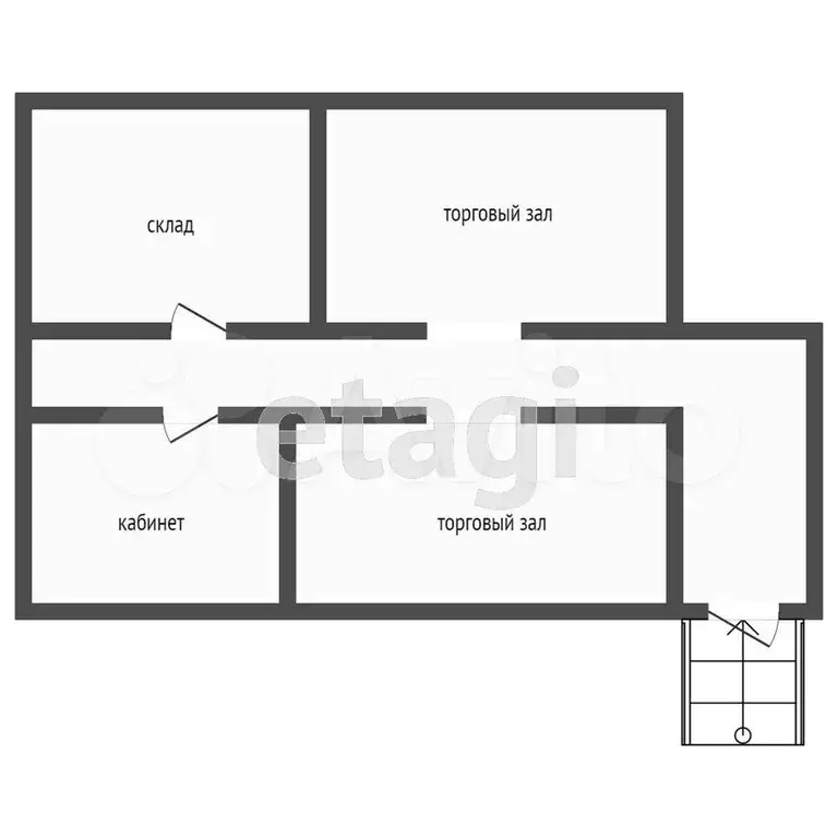 Продам офисное помещение, 87 м - Фото 1