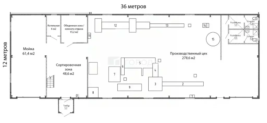 Помещение свободного назначения в Алтайский край, Барнаул просп. ... - Фото 2