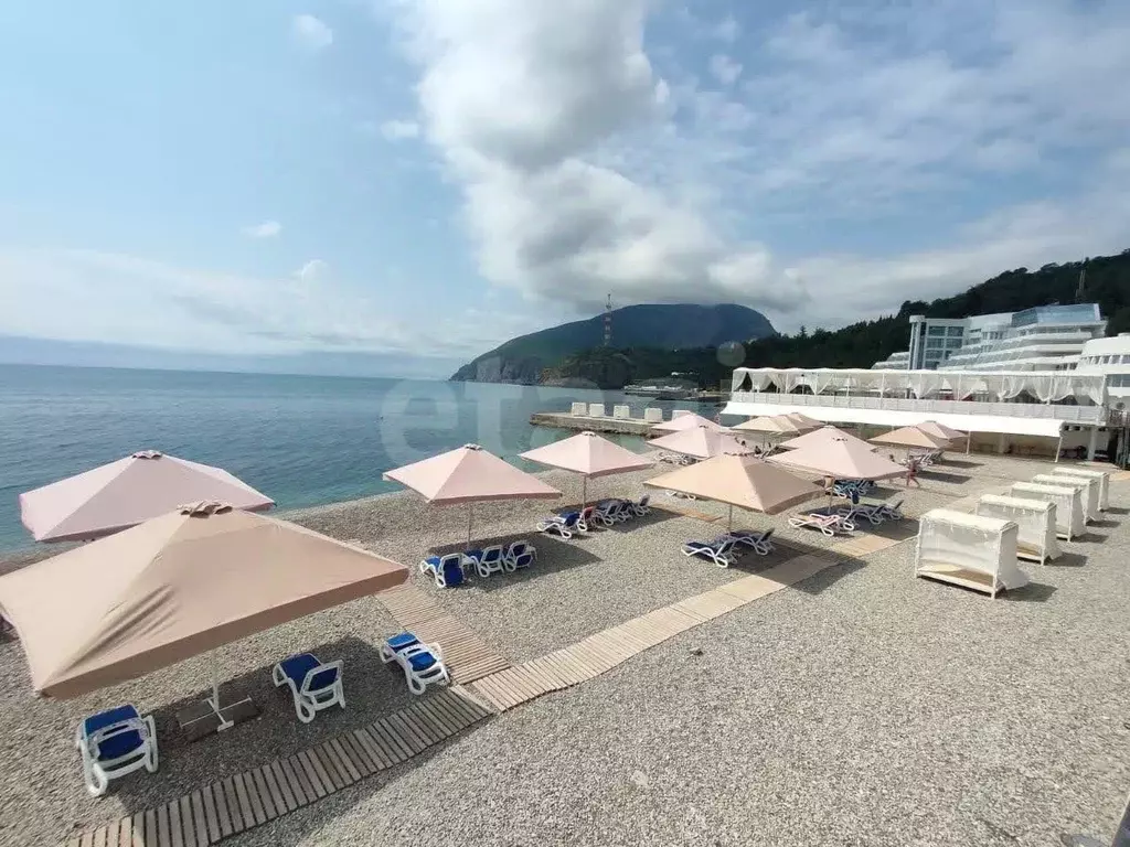 2-к кв. Крым, Алушта муниципальный округ, Партенит пгт ул. Васильченко ... - Фото 1