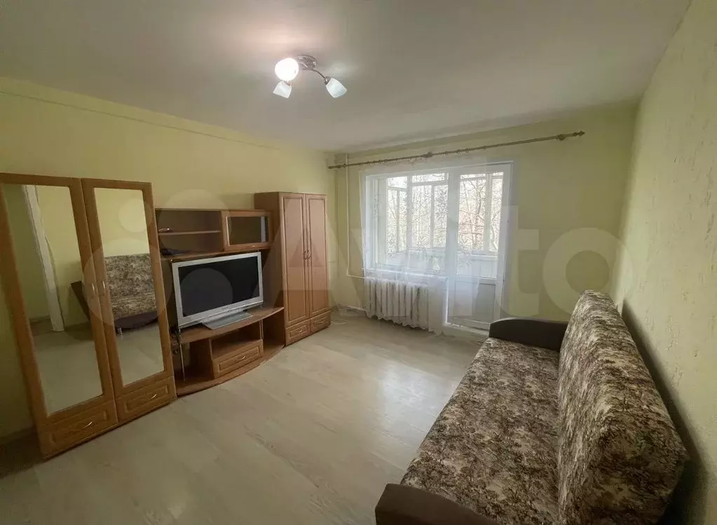 1-к. квартира, 33 м, 4/5 эт. - Фото 1