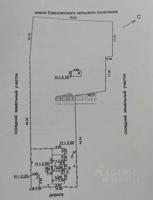 Участок в Новгородская область, Новгородский район, Ермолинское с/пос, ... - Фото 1