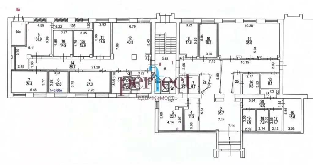 Помещение свободного назначения в Москва ул. Кржижановского, 29К5 (111 ... - Фото 2
