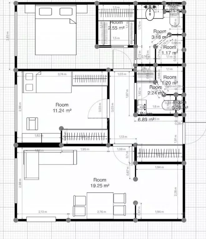 2-к кв. Москва Кронштадтский бул., 9к3 (59.0 м) - Фото 1