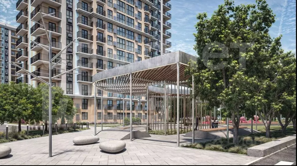 Студия Крым, Евпатория городской округ, Заозерное пгт ул. Морская, 2 ... - Фото 2