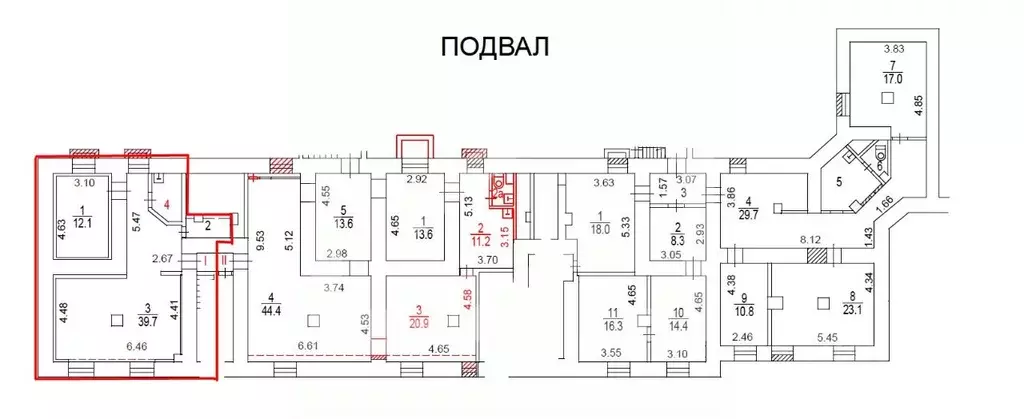 Помещение свободного назначения в Москва Студенческая ул., 28к1 (57 м) - Фото 2