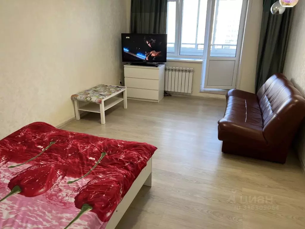 1-к кв. Тверская область, Тверь ул. Фрунзе, 24 (42.0 м) - Фото 0