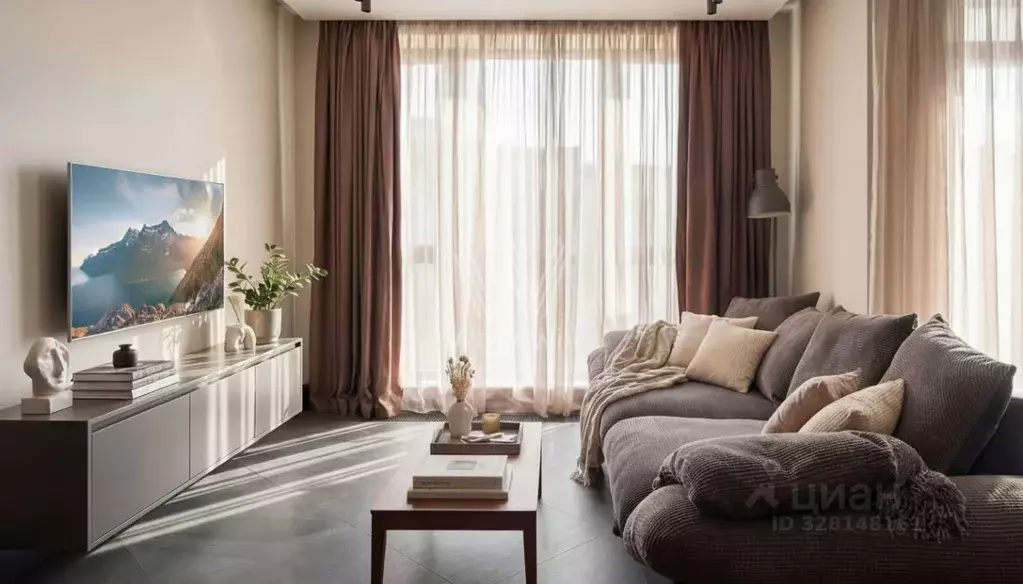 2-к кв. Москва ул. Сергея Макеева, 9к2 (73.0 м) - Фото 1