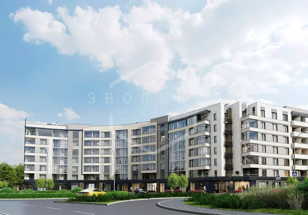 1-к кв. Калининградская область, Гурьевск  (49.1 м) - Фото 2