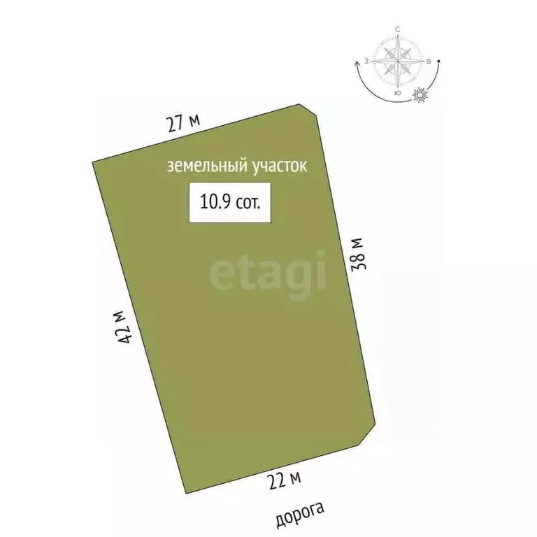 Участок в Свердловская область, Слободо-Туринский район, ... - Фото 2