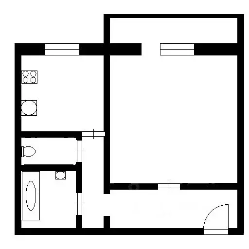 1-к кв. Челябинская область, Челябинск ул. 2-я Эльтонская, 53 (41.0 м) - Фото 2