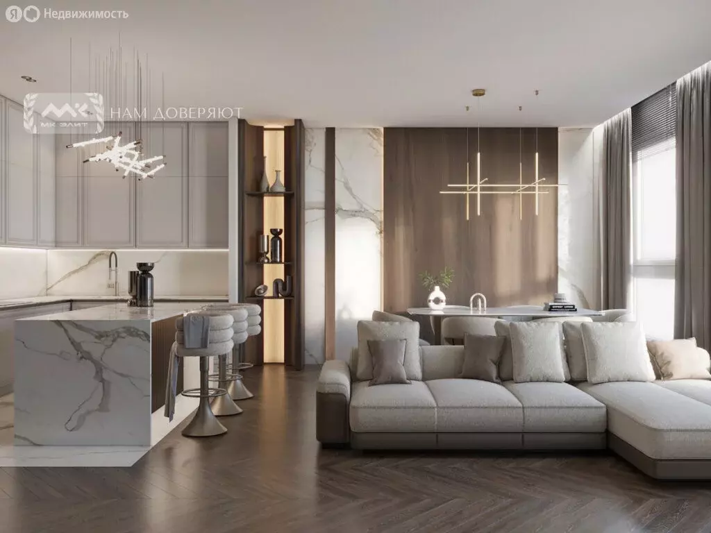 3-комнатная квартира: Санкт-Петербург, улица Грота, 1-3Г (153 м) - Фото 2