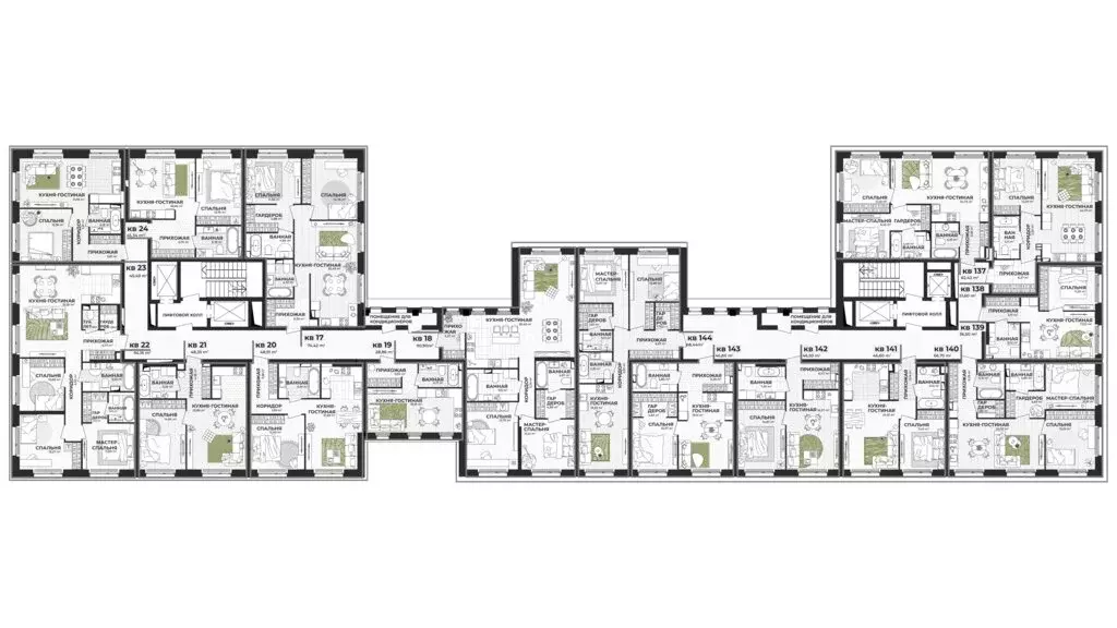 2-комнатная квартира: Самара, Парковый переулок (66.7 м) - Фото 1