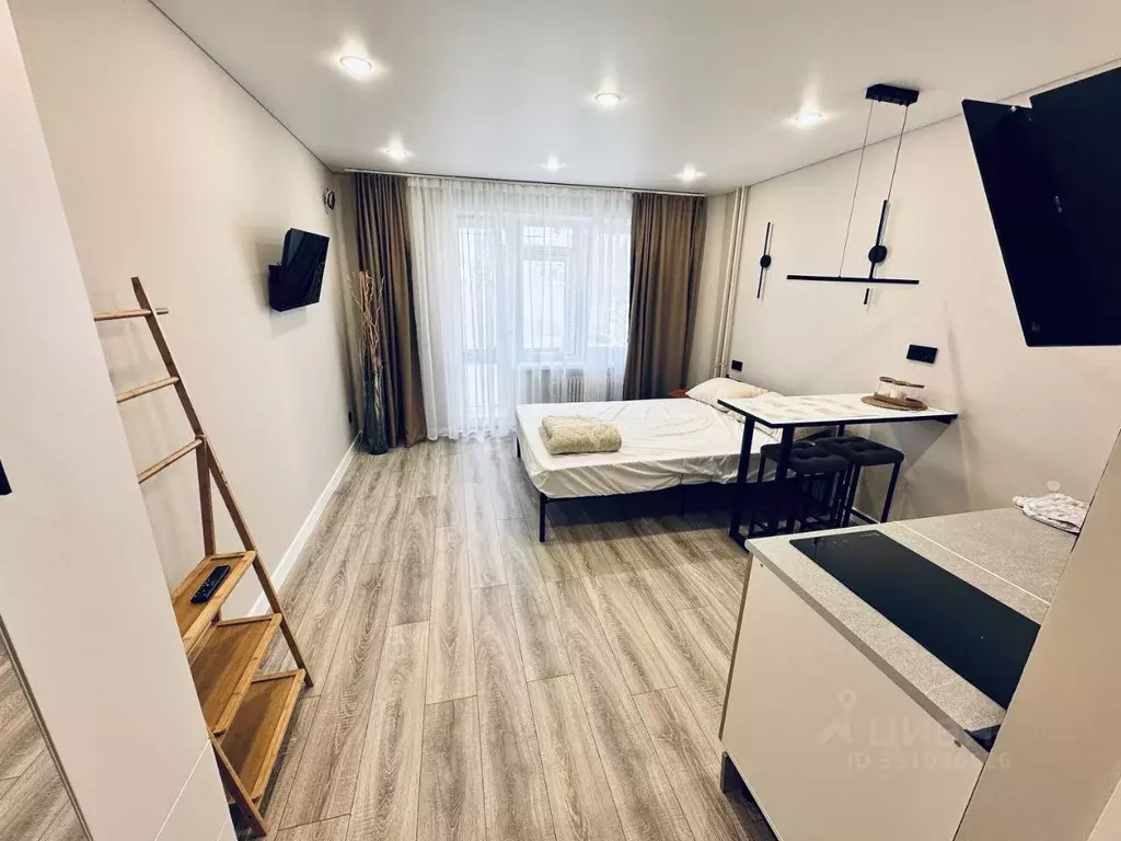 1-к кв. Татарстан, Казань ул. Галии Кайбицкой, 15 (23.0 м) - Фото 2