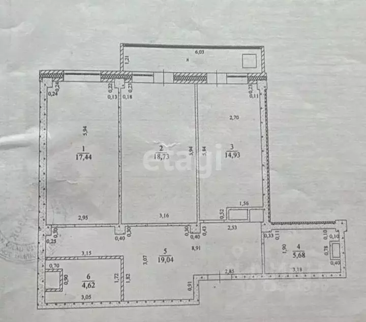 2-к кв. Ульяновская область, Ульяновск ул. Кирова, 6 (80.4 м) - Фото 1