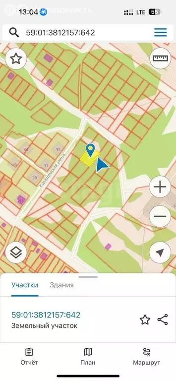 Участок в Пермь, Курашимская улица (5.95 м) - Фото 1