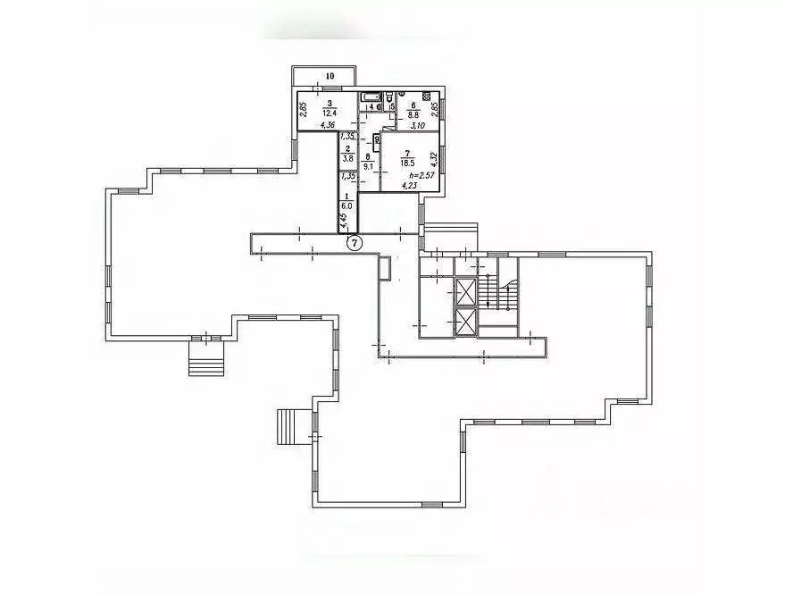 2-к кв. Омская область, Омск ул. Лукашевича, 14/2 (62.0 м) - Фото 1