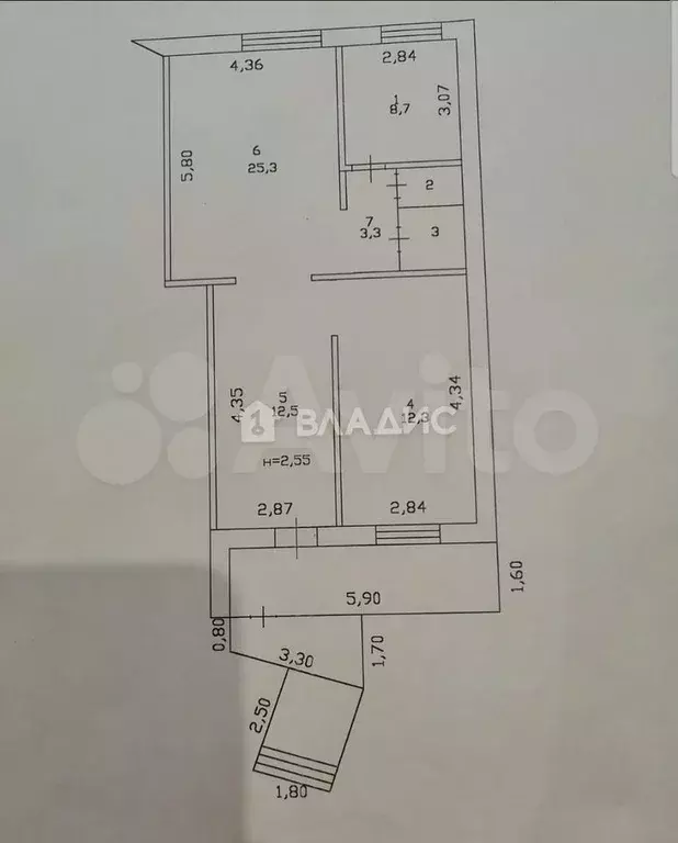 Продам офисное помещение, 65 м - Фото 0