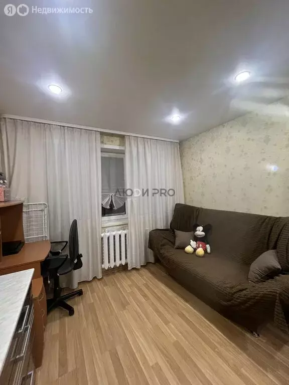 1к в -комнатной квартире (17 м) - Фото 2