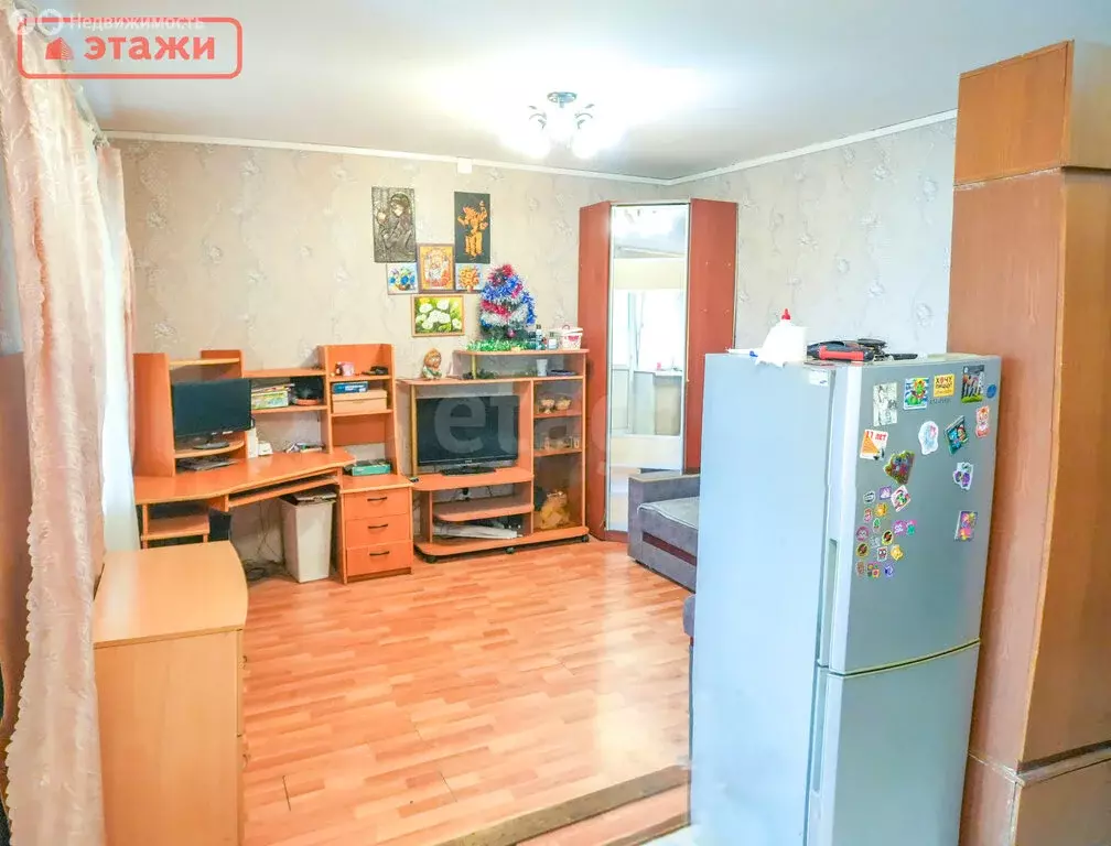 1к в -комнатной квартире (17 м) - Фото 2