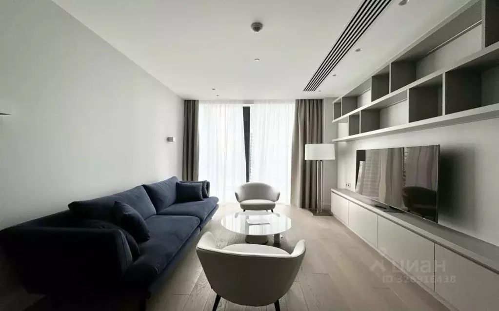 1-к кв. Москва 1-й Красногвардейский проезд, 22с2 (61.7 м) - Фото 2