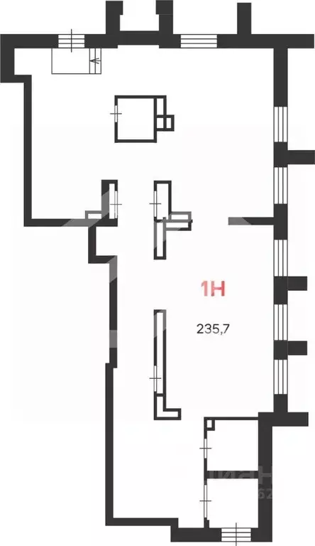 Торговая площадь в Москва Ташкентская ул., 29к1 (236 м) - Фото 2