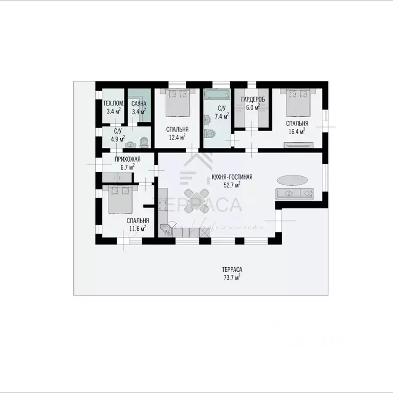 Дом в Ленинградская область, Всеволожский район, Колтушское городское ... - Фото 2