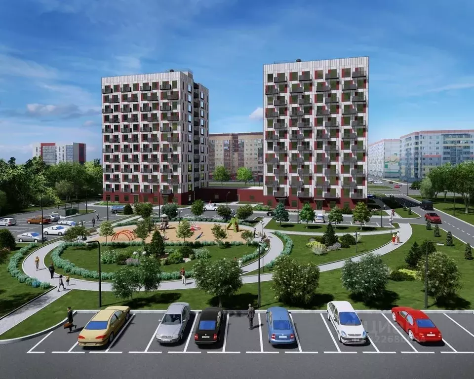 3-к кв. Новгородская область, Великий Новгород 6-й кв-л,  (69.5 м) - Фото 1