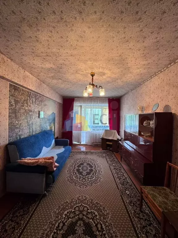 3-к. квартира, 61,5 м, 2/5 эт. - Фото 1
