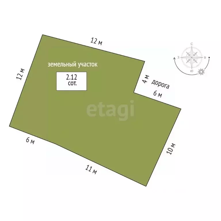 Участок в Тюменская область, Тюмень ул. Гастелло, 28 (8.0 сот.) - Фото 1
