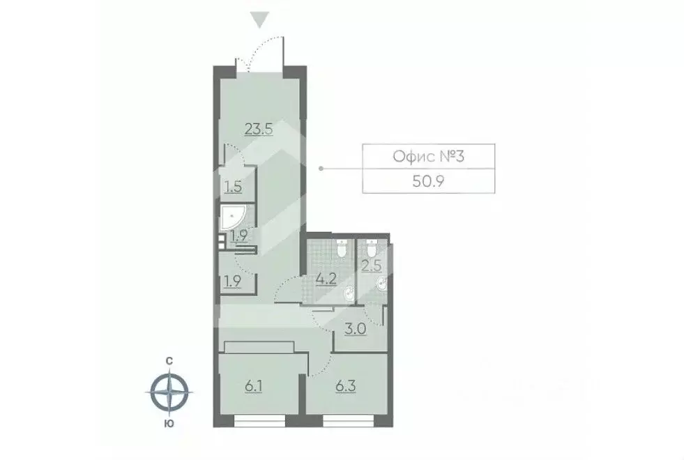 Помещение свободного назначения в Москва Производственная ул., 19к1 ... - Фото 2