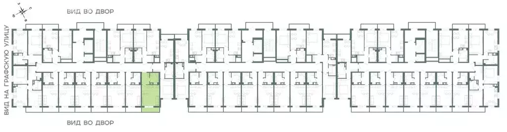 Квартира-студия: Мурино, Графская улица, 6к1 (23.1 м) - Фото 1