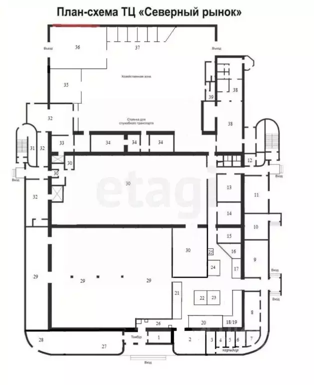 Торговая площадь в Удмуртия, Ижевск ул. 9 Января, 223 (33 м) - Фото 0