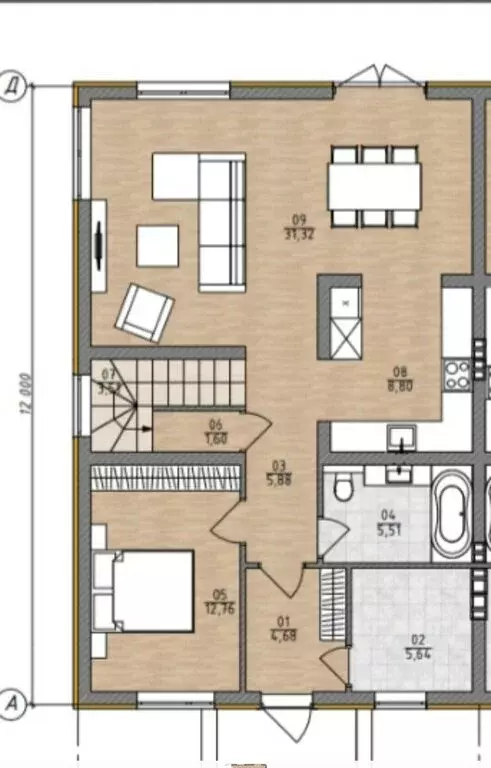 Дом в Калининград, Дачная улица, 23 (170 м) - Фото 1