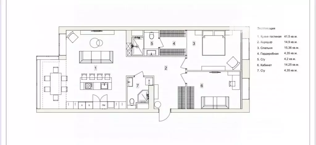 3-к кв. Москва ул. Багрицкого, 18 (95.0 м) - Фото 2